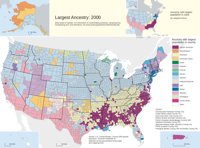 american ancestry map