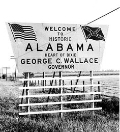 welcome to historic alabama, heart of dixie, george c wallace governor-2